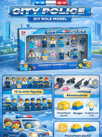 Bolalar, O‘rgimchak odam va Marvel mini-figuralari to‘plami, Lego bilan mos keladi - 