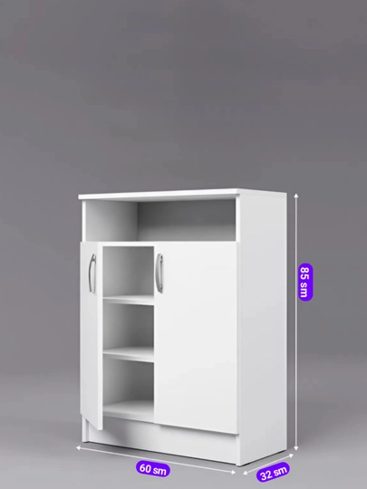 Smart Compact Pro" – Многофункциональный универсальный комод — JOVO199-PRO-БЕЛЫЙ