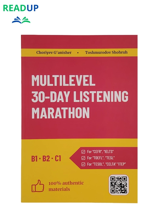 Multilevel 30-day Reading, Speaking, Listening, Writing Marathon, B1, B2,C1 - 