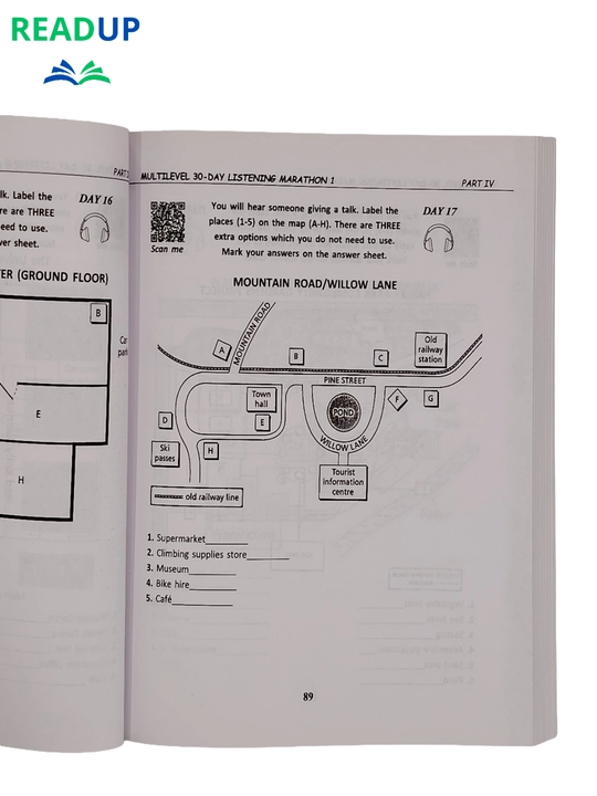 Multilevel 30-day Reading, Speaking, Listening, Writing Marathon, B1, B2,C1