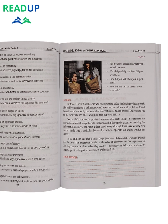 Multilevel 30-day Reading, Speaking, Listening, Writing Marathon, B1, B2,C1