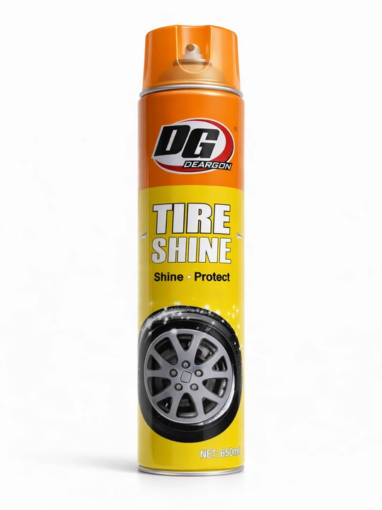 DG Deargon Tire Shine — shinalar uchun yaltiroq spreyi, 650 ml