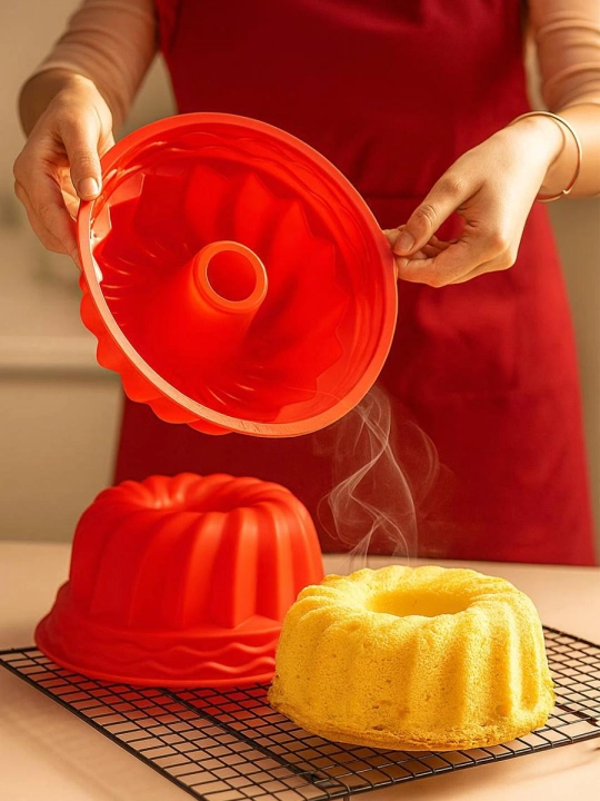 Pirog va kekslar uchun kremniyli qolip, Uzoq muddat xizmat qiladigan va issiqlika chidamli