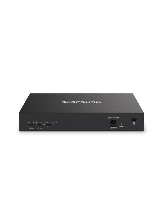 Mercusys MS110P 10 portli 10/100 Mbit/s ish stoli kaliti, 8 ta PoE+ porti