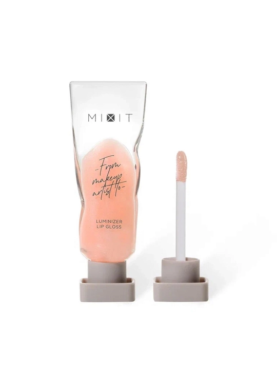 MIXIT Блеск для губ, обогащённый маслами, яркие оттенки, увлажняющий эффект, 10 мл