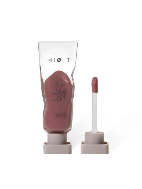 MIXIT Блеск для губ, обогащённый маслами, яркие оттенки, увлажняющий эффект, 10 мл