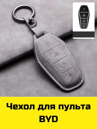 Чехол для пульта BYD, Voyah, Leapmotor, Jetour, GAC, KIA Sonet, K5, Malibu, Equinox, Tracker, Onix — BBSHP-SHOP7-БРОНЗ