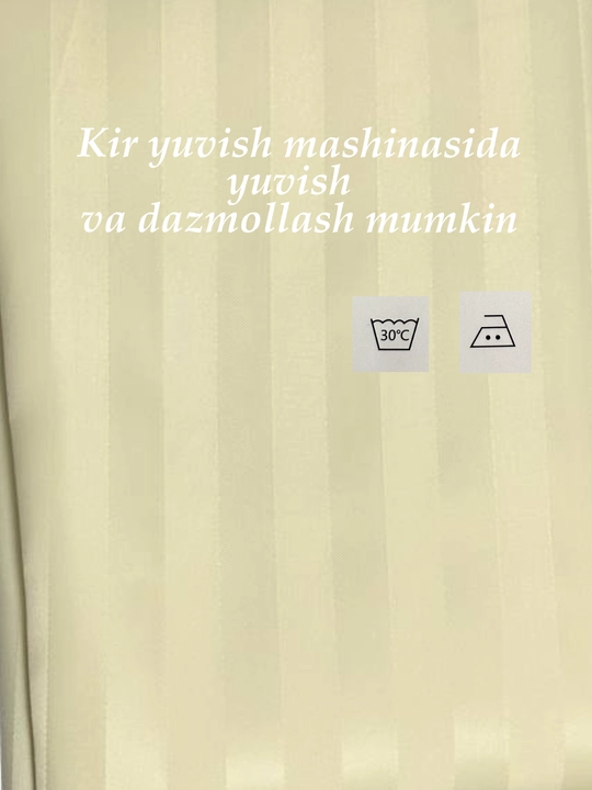 180x180 sm o‘lchamli vannaxona uchun suv o‘tkazmaydigan parda - poliester, 12 ta halqa