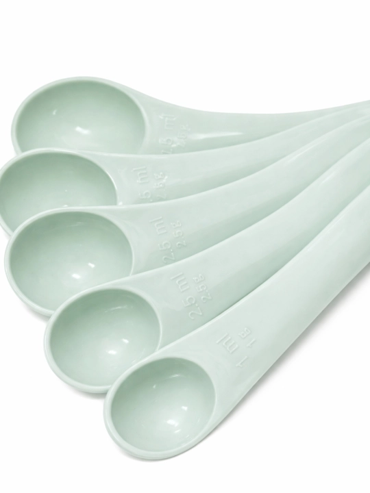 O‘lchov qoshiqlari, 5 dona - aniq dozalash uchun to‘plam, 1-15 ml, oziq-ovqat plastikasi