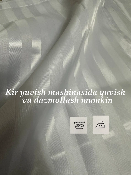 180x180 sm o‘lchamli vannaxona uchun suv o‘tkazmaydigan parda - poliester, 12 ta halqa