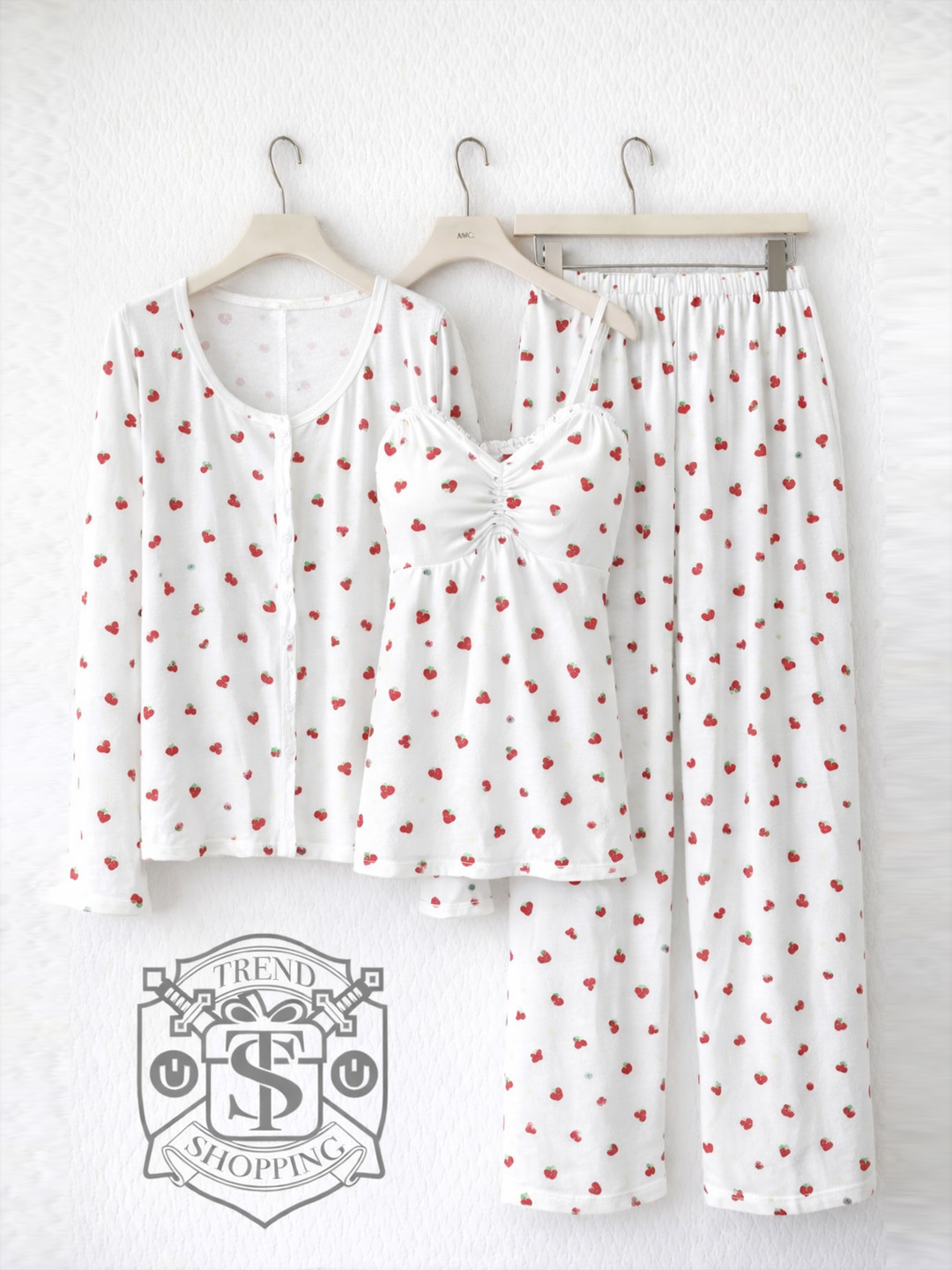 Pijama ayollar uchun, 3 tasi 1 da, barcha fasllar uchun - 