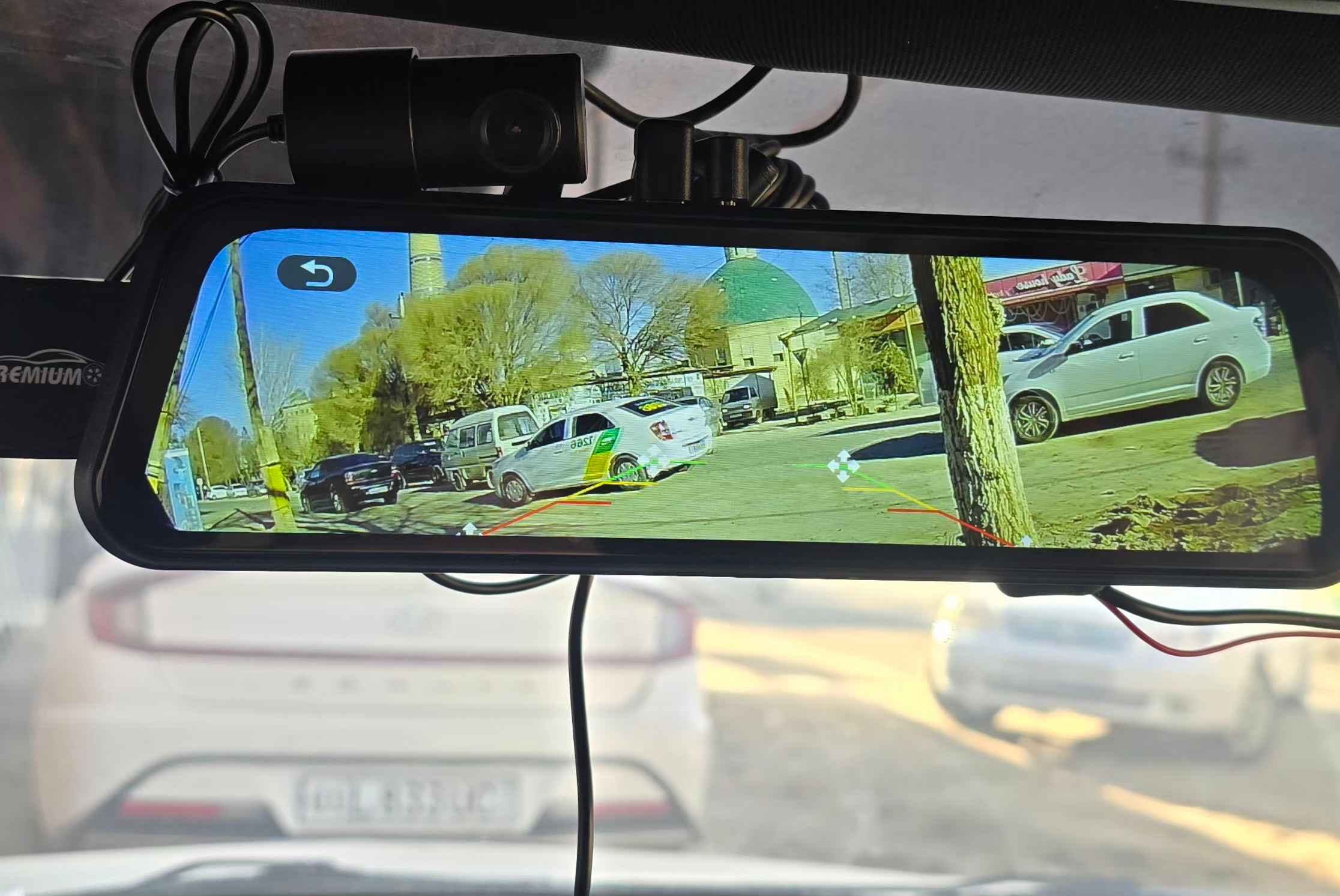 Videoregistrator-oyna PREMIUM-P9, CarPlay, (3 kamera,2.5K, Wi-Fi) Tungi rejim+32Gb fleshka