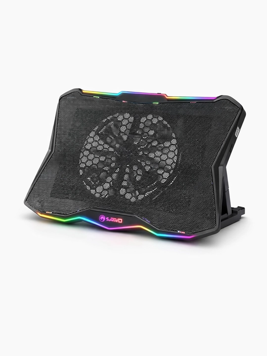 Охлаждающая подставка для  MARVO Atlas 40 FN-40 RGB, подходит для ноутбуков до 17,3 дюймов - 