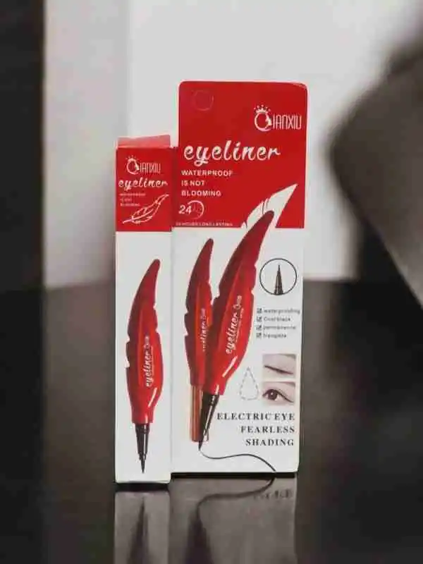 Eyeliner ABZ professional flomaster podvodkasi, ko‘z uchun, suvga chidamli, qora