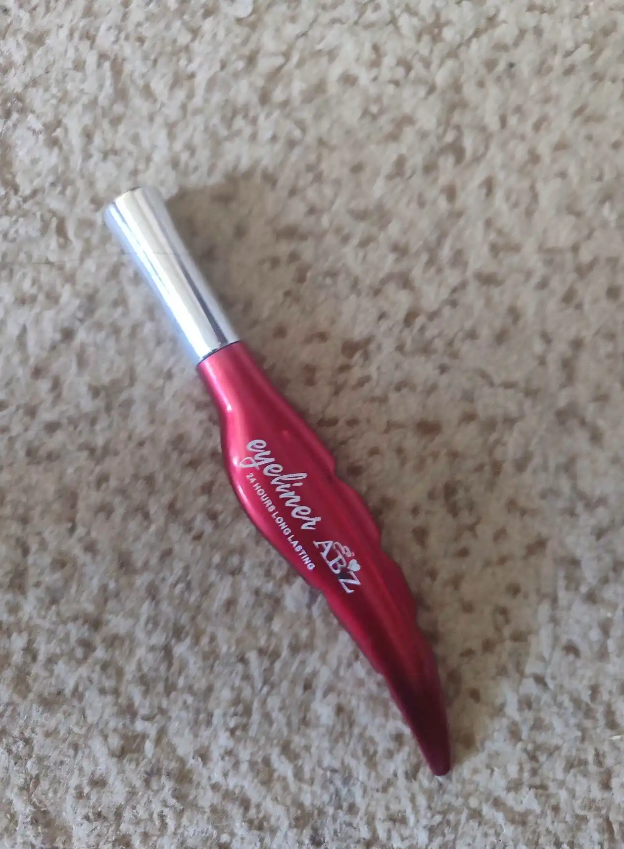 Eyeliner ABZ professional flomaster podvodkasi, ko‘z uchun, suvga chidamli, qora