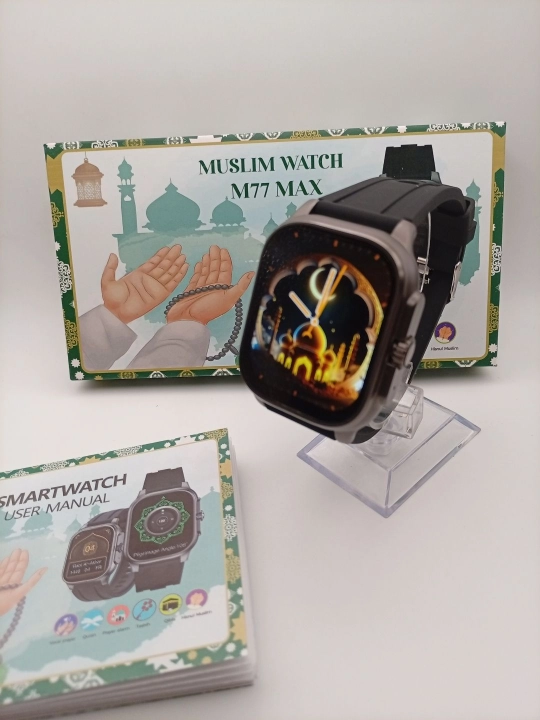 Aqilli soat Muslim watch musulmonlar uchun, 5 vaqt nаmoz, Qur'on, erkaklar uchun