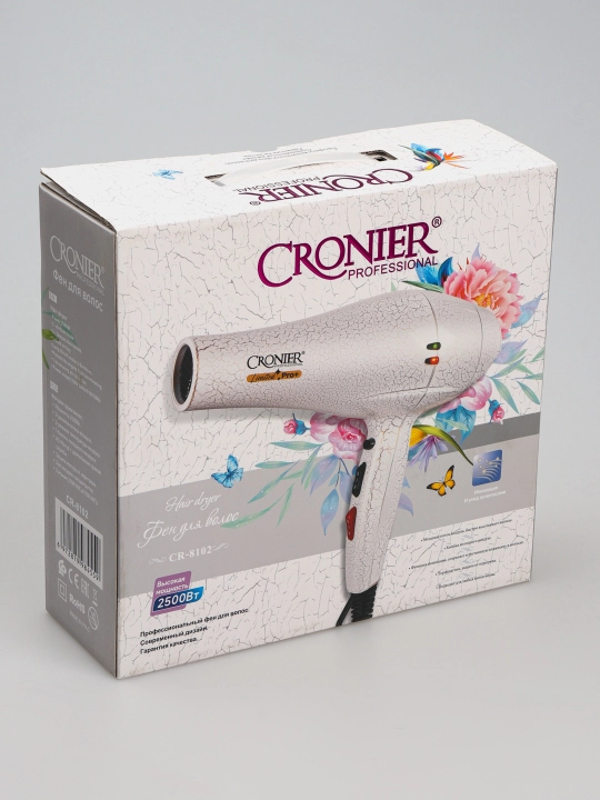 Professional fen soch quritgich CRONIER , quritish va turmaklash uchun, 2800W