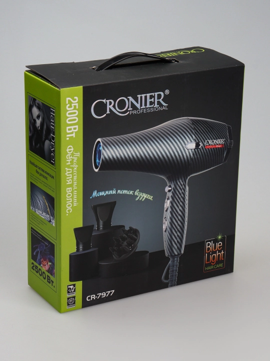 Professional fen soch quritgich CRONIER , quritish va turmaklash uchun, 2800W