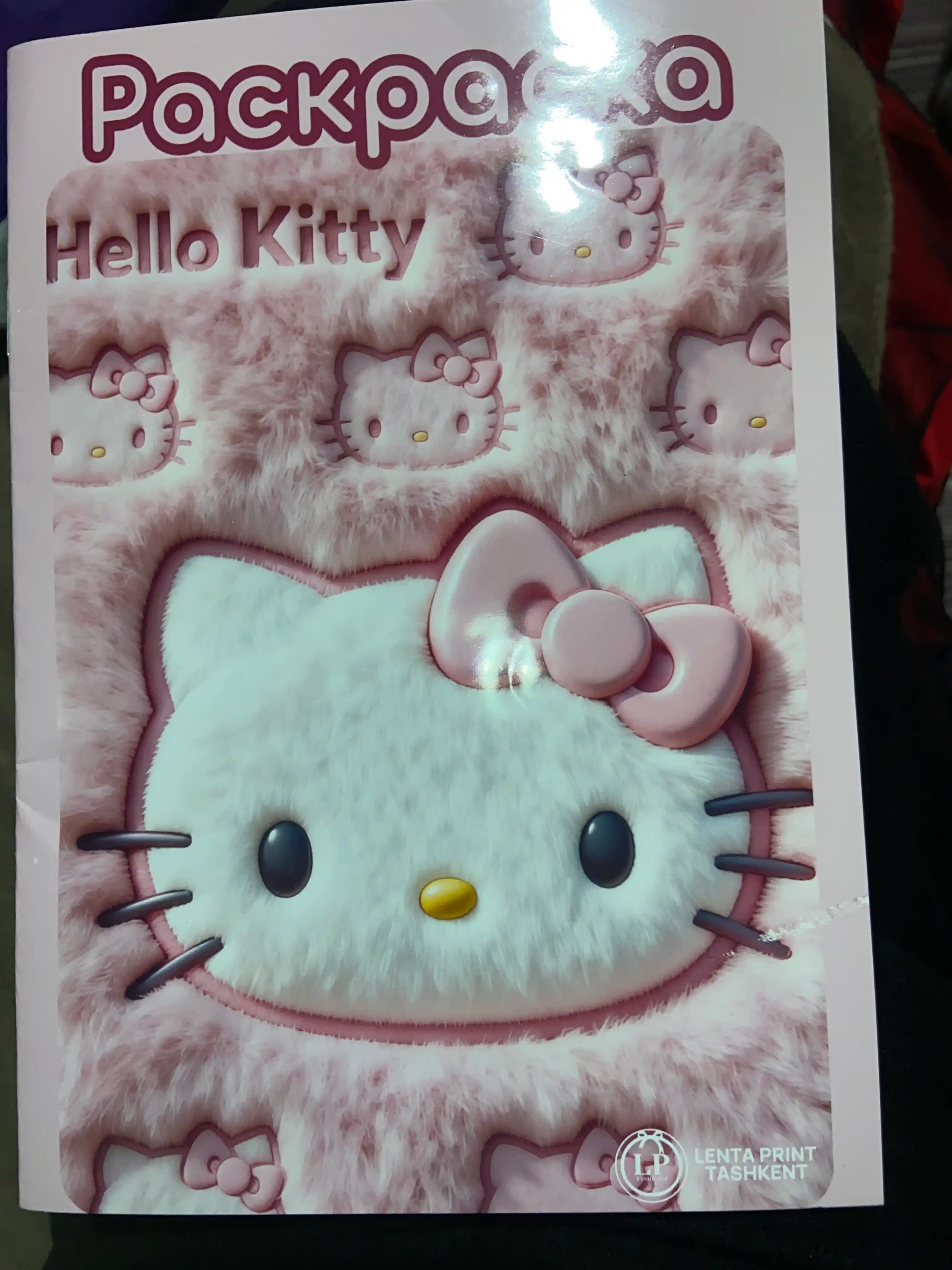 Раскраска Hello Kitty с наклейками и заданиями, 20 страниц, для детей от 3 лет