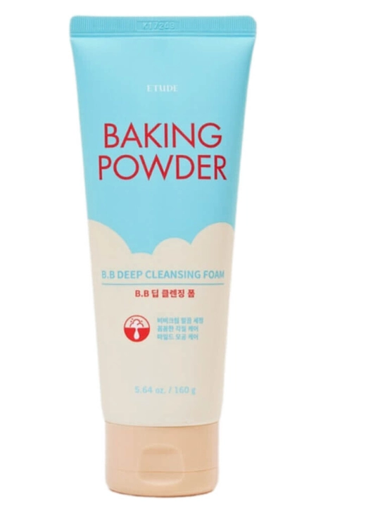 Очищающая пенка для снятия BB-крема с содой ETUDE Baking Powder B.B Deep Cleansing Foam - 