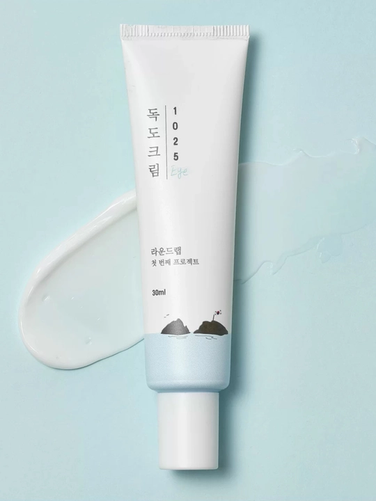 Увлажняющий крем для век с морской водой Round Lab 1025 Dokdo Eye Cream - 