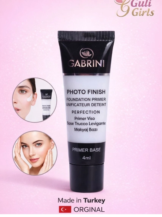 Pardoz bazasi Gabrini, makiyaj uchun namlovchi asos, 30 ml, Turkiya - 