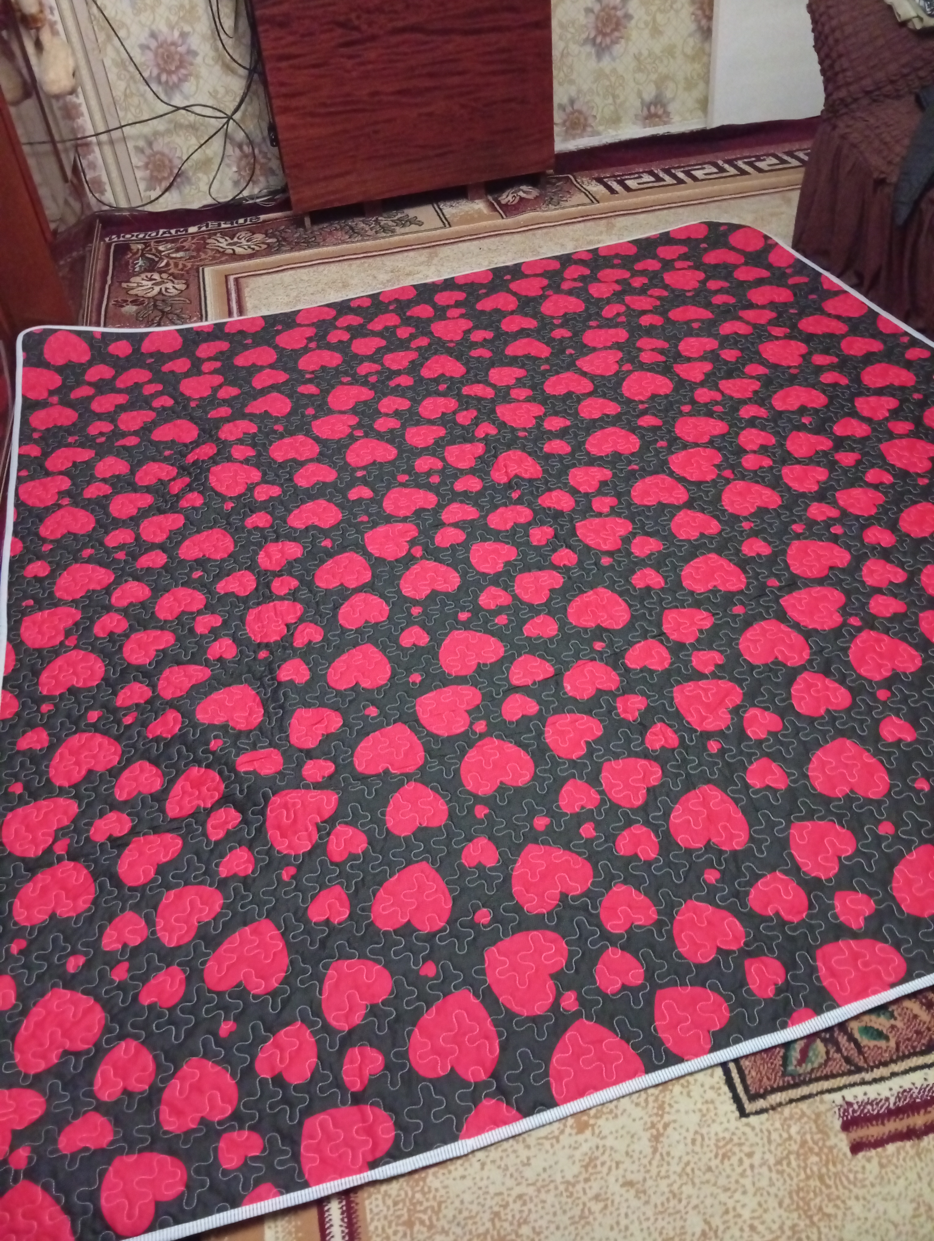 Yozgi adyol-pled, o‘lchami 160×215 / 200×215, gipoallergen, matosi Plant