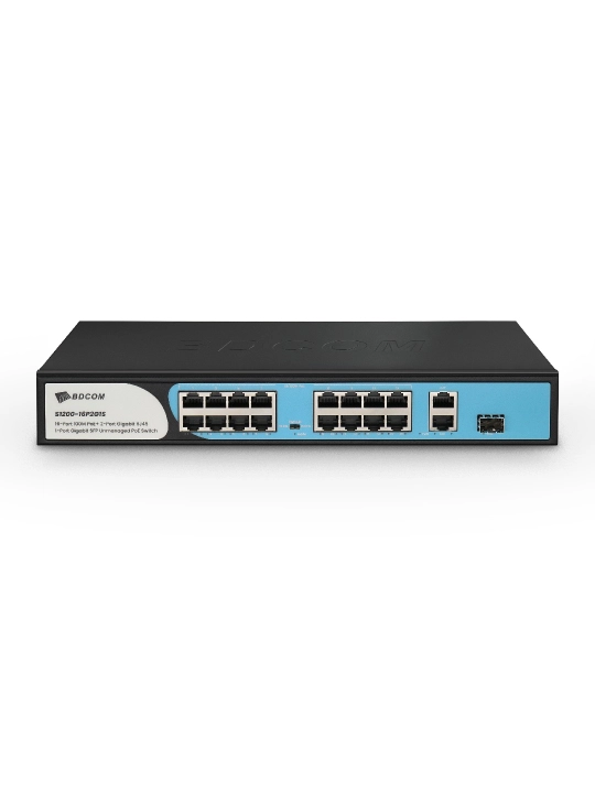 Неуправляемые PoE-коммутаторы BDCOM cерии S1200-P - 