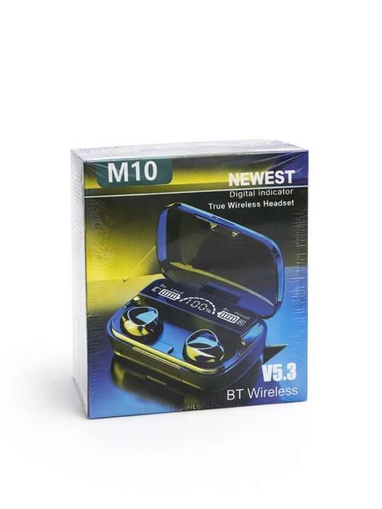 Беспроводные Bluetooth-наушники M10, с аккумулятором емкостью 2000 мАч - 