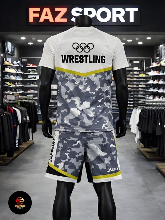 Wrestling United World Sports шорты и футболка, 2 в 1, рестлинг униформа ММА униформа