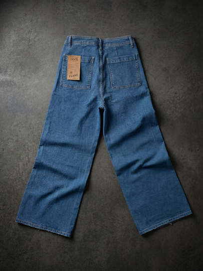 Ayollar uchun denim,to‘g‘ri kesim jinsi shim, bahor yoz mavsumi uchun