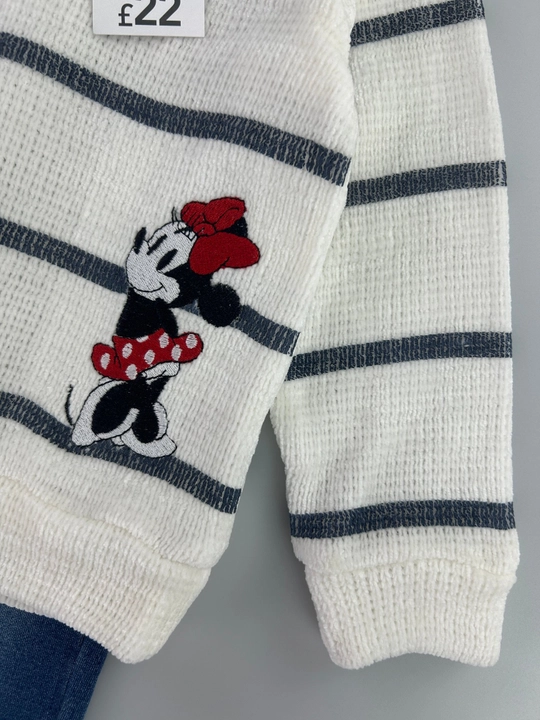 Детский костюм для девочек KIABI Minnie Mouse, свитшот, джинсы