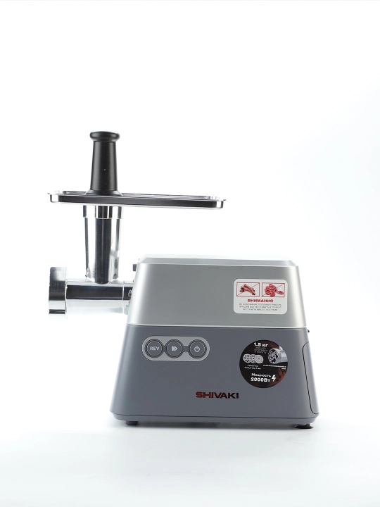 Go‘sht maydalagich SHIVAKI-MG-635, 2000 Vt, 1.5 kg/min, 2 tezlik, 3 ta panjara