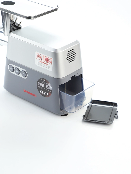 Go‘sht maydalagich SHIVAKI-MG-635, 2000 Vt, 1.5 kg/min, 2 tezlik, 3 ta panjara