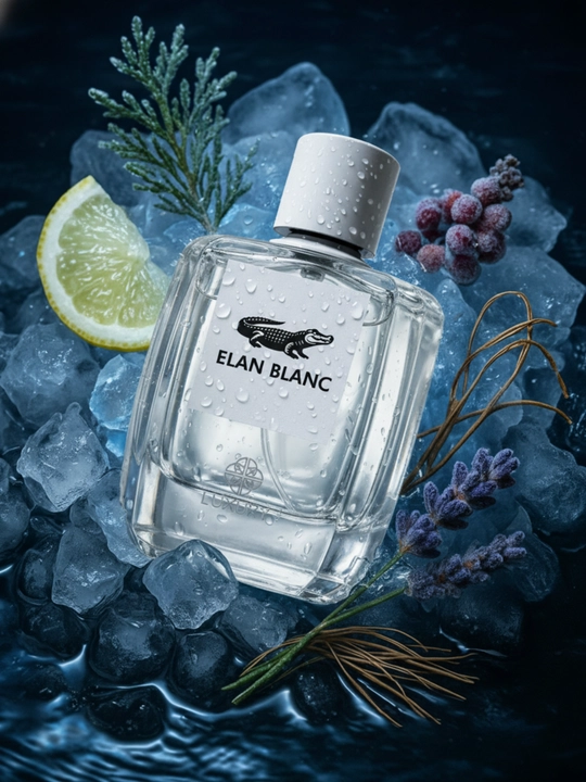 Мужские духи, Luxury Elan Blanc, 5, 10, 100 мл, арабский аромат EDP (Lacoste Blanc)