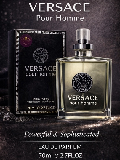 Мужская парфюмерная вода 70мл, Versace, Pour Homme мужской парфюм, 70 мл — THSHOP-VERSACEHOMME