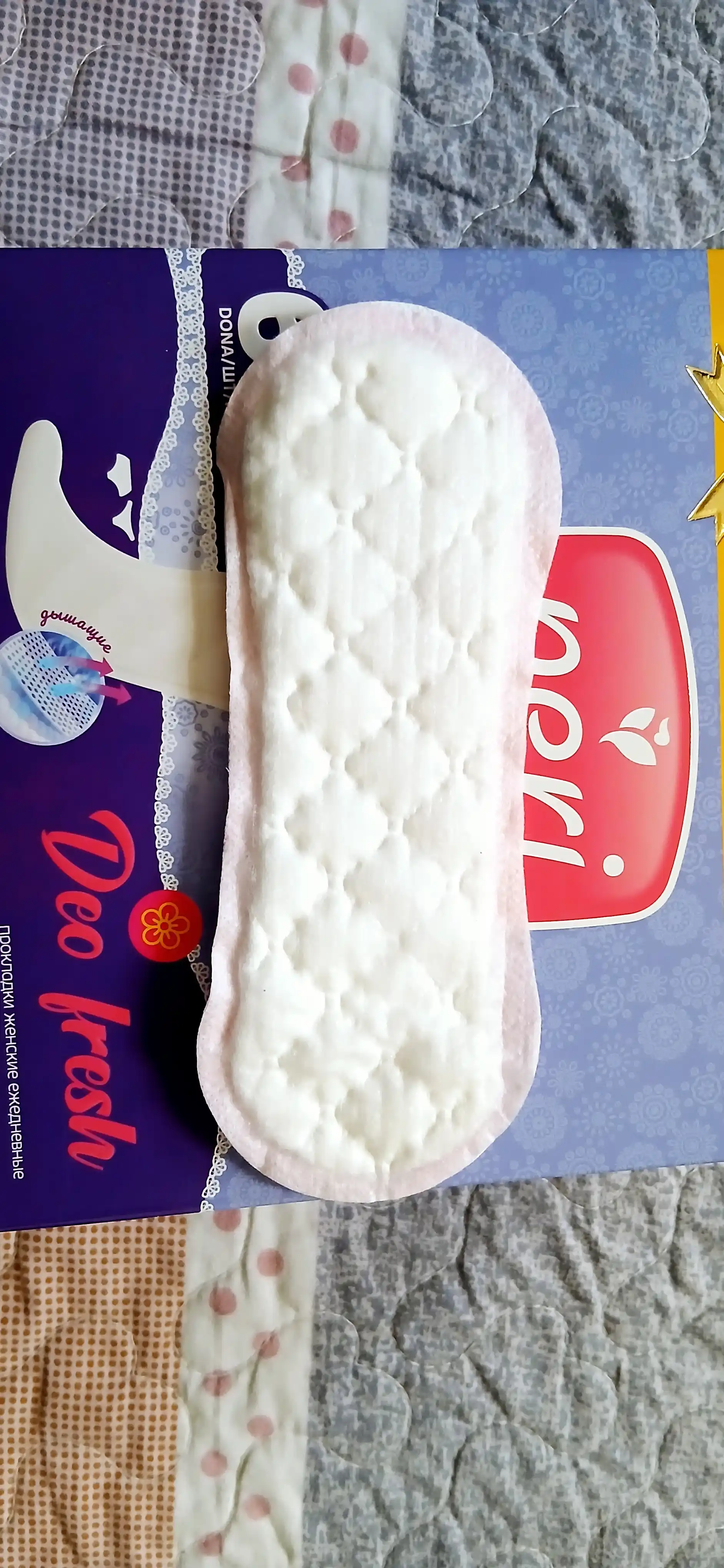 Ayollar kundalik prokladkalar Peri Deo, 60 dona