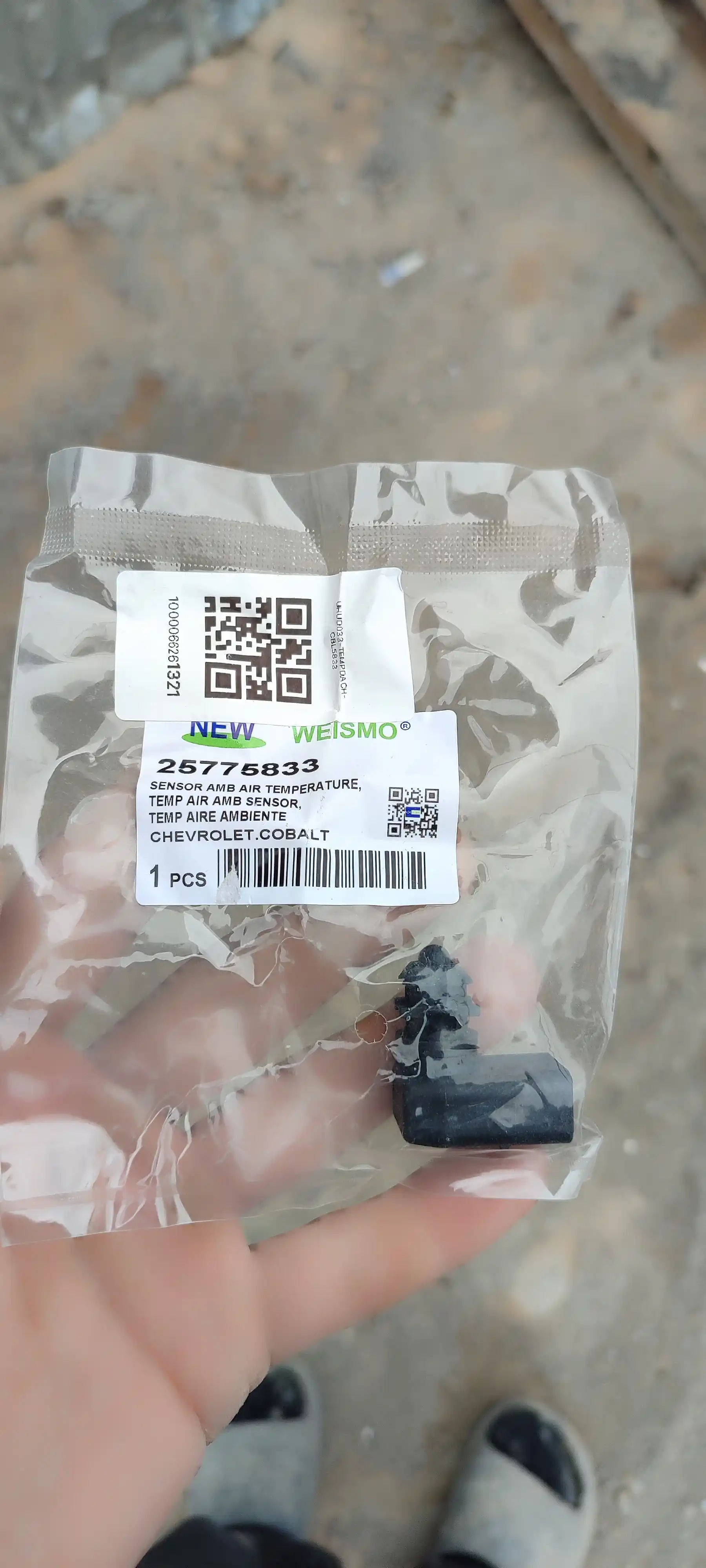 Tashqi havo harorati datchik Cobalt