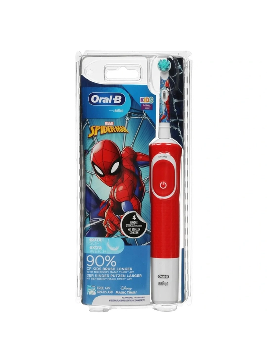 Bolalar elektr tish cho'tkasi Oral-B Vitality Kids Spiderman
