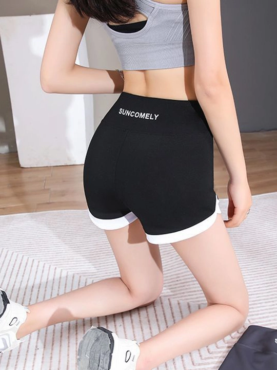 Sport zali, fitnes va raqs uchun ayollar uchun kalta, tor sport shortlari