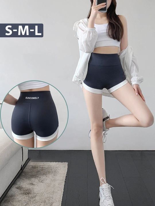 Sport zali, fitnes va raqs uchun ayollar uchun kalta, tor sport shortlari