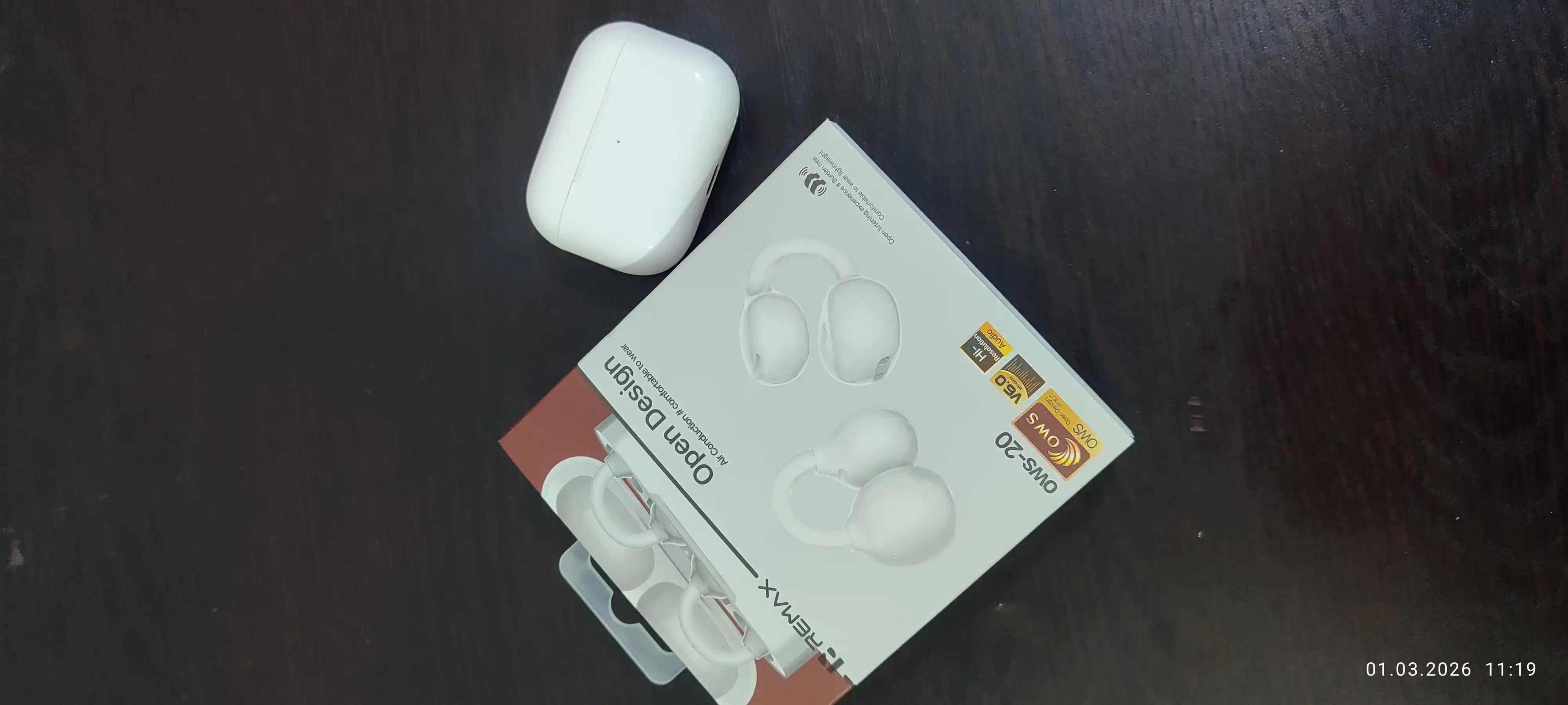 REMAX OWS-20 Bluetooth 6.0 IPX4 simsiz quloqchinlari, 50 soatgacha ishlaydi