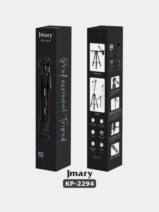 JMary KP-2294 - Sony, Canon, Nikon, Lumix telefon/kamera shtativi