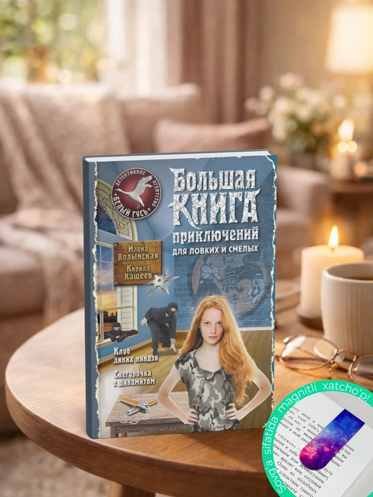 Большая книга приключений для ловких и смелых. Илона Волынская - 