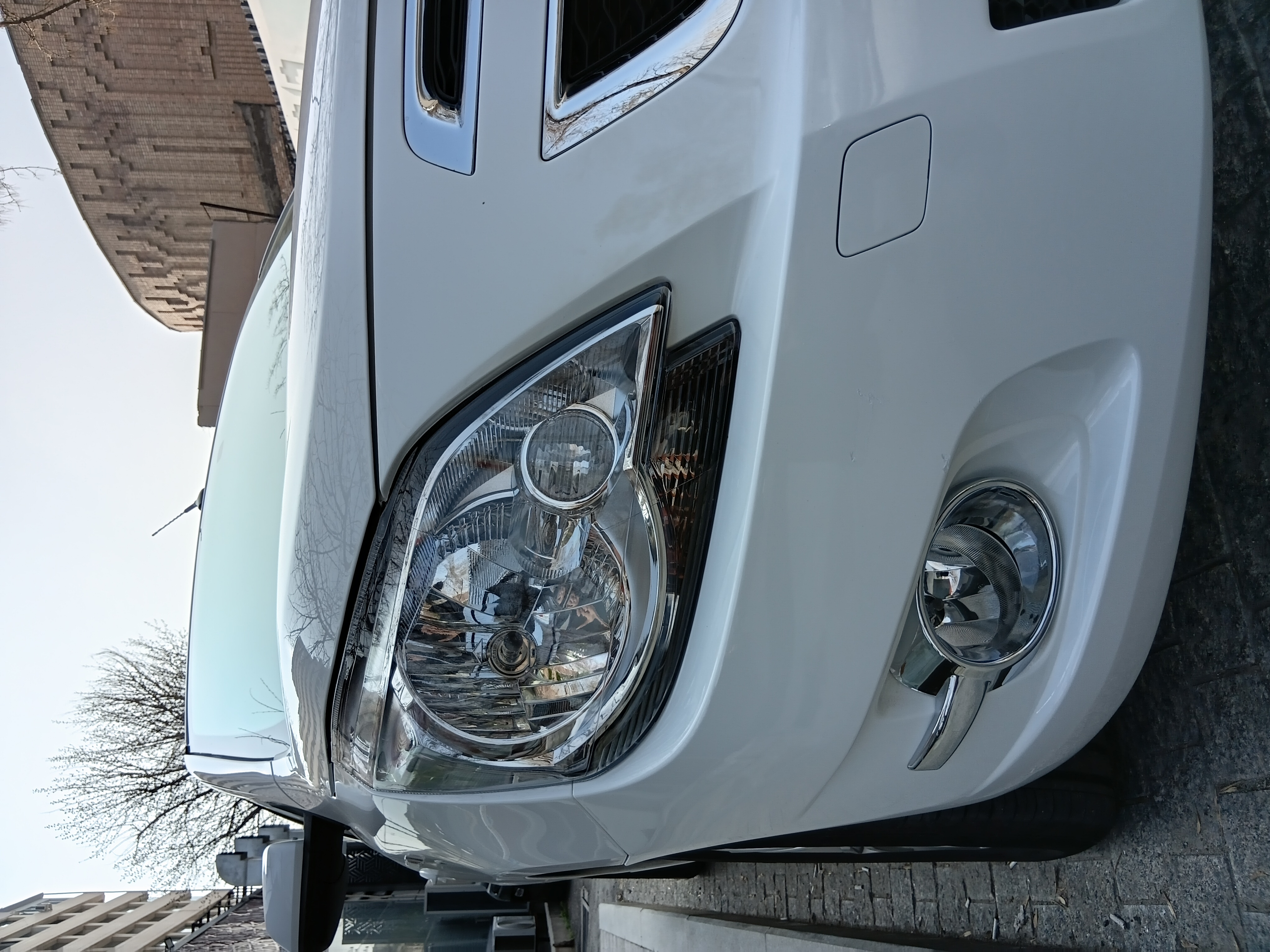 Накладки на противотуманные фары для Chevrolet Cobalt, никелевые