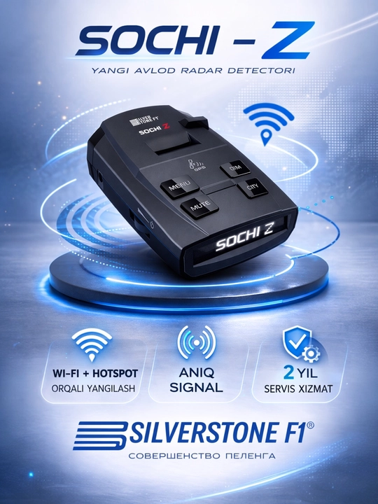 Radar-detektor SilverStone F1 Sochi z - 