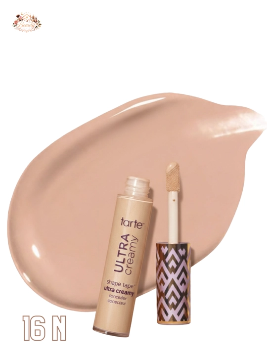 Tarte Shape Tape Ultra Creamy Concealer – Uzoq turadigan,Professional makiyaj uchun 6ml