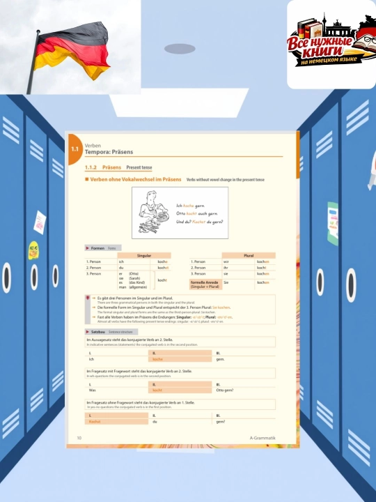 A-Grammatik A1–A2 Учебник немецкой грамматики (без CD)