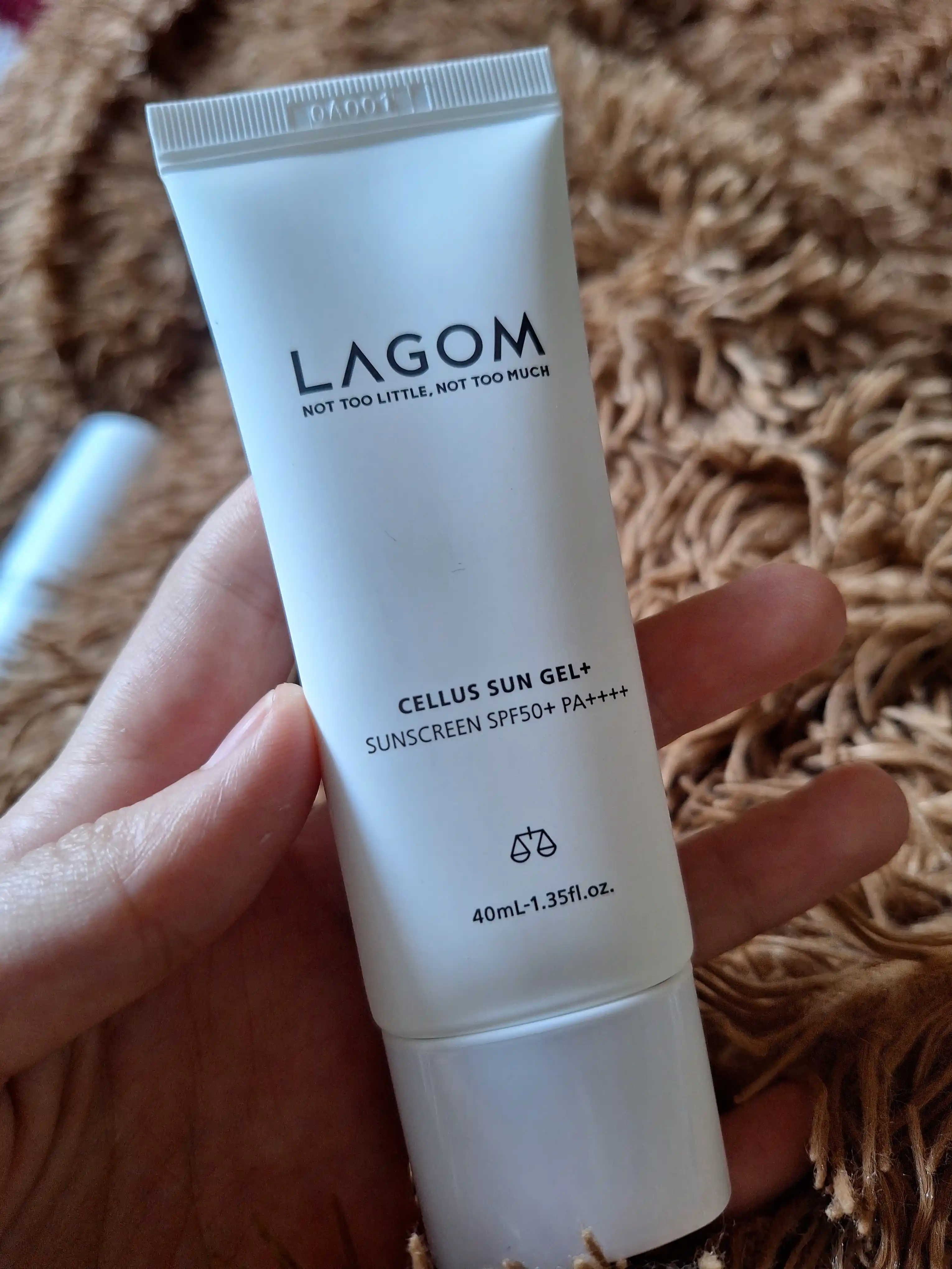 Quyoshdan himoya qiluvchi krem-gel va stik Cellus Sun Gel + Lagom SPF50+/PA++++
