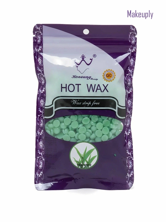Воск для депиляции Hot Wax, профессиональный, в гранулах, tea tree 100 г - 